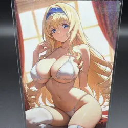 Cecilia Alcott Anime Waifu Card Doujin ACG Goddess Holo - Image 1