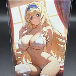 Cecilia Alcott Anime Waifu Card Doujin ACG Goddess Holo - Image 2