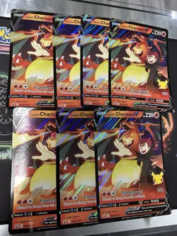 Jumbo Lance's Charizard V Card SWSH133 Pokemon Celebrations 7x - Image 1
