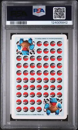 1998 POKEMON STADIUM BLUE VERSION PLAYING CARDS ACE OF DIAMONDS MOLTRES PSA 10 - Image 2