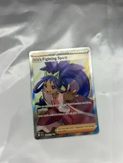 Pokemon TCG Iris's Fighting Spirit Journey Together Full Art Card 180/159 NM - Image 1