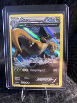 Pokemon TCG Dragonite Roaring Skies Reverse Holo Rare Card 52/108 - Image 1