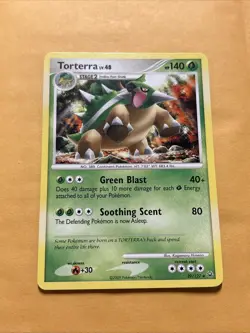 Torterra 39/127 Rare Platinum Pokemon Card MP - Image 1