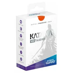 ULTIMATE GUARD KATANA DECK PROTECTOR SLEEVES 100CT ORANGE FACTORY SEALED NEW - Image 1