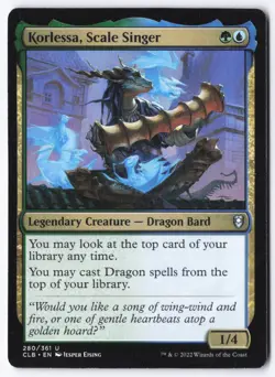 Korlessa, Scale Singer U Commander Legends: Battle for Baldur's Gate 280 NM - Image 1