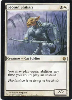 MTG: Darksteel: Leonin Shikari: Lightly Played Condition - Image 1