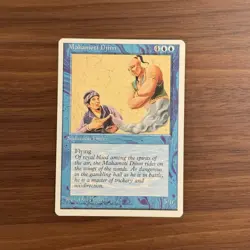 Mahamoti Djinn NM 4th Edition Magic the Gathering MTG TCG - Image 1