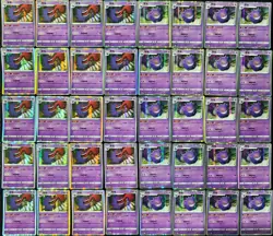 2025 Pokemon TCG S-Chinese Gengar R Rare Holo Lot*40 NE40 - Image 1