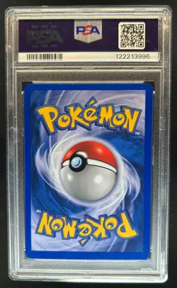1999 Pokemon 1st Edition Machamp Holo #8/102 PSA 8 - Image 2