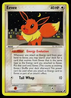 Pokemon Card - Eevee Unseen Forces 55/115 Common - Image 1