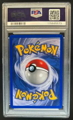 1999 Pokemon Wizards Black Star Promos Surfing Pikachu #28 PSA 8 - Image 2