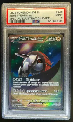 2023 Pokemon SV Iron Treads ex #248/198 PSA 9 - Image 1