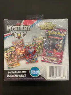 Pokemon Mystery Power Box Chase Pack Seeded 1:10 (5 Booster Packs) NEW SEALED - Image 2