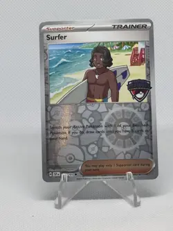 2024 Pokemon Surging Sparks Surfer Regional Stamped Promo 187/191 - Image 1