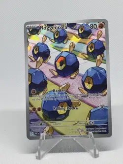 2025 Pokemon White Flare Roggenrola Illustration Rare 127/086 - Image 1