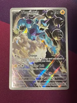 Thundurus 209 Pokemon Center Stamped Promo - Image 1