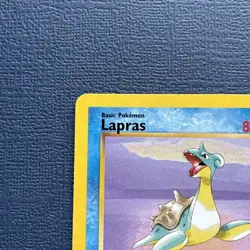 Pokemon Fossil Rare Lapras 25/62 1st Edition Non-Holo NEAR MINT Vintage - Image 2