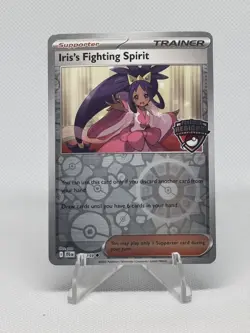 2025 Pokemon Journey Together Iris's Fighting Spirit Regional Stamped Promo 149 - Image 1