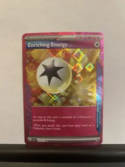 Pokemon Enriching Energy 191/191 Ace Spec Sv08: Surging Sparks Holo - Image 1