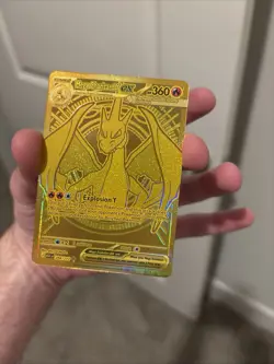 Pokemon TCG Mega Charizard Y GOLD 294 Ascended Heroes NM - Image 1