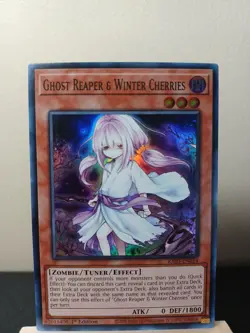 Ghost Reaper & Winter Cherries 1st Ed [NM] - Yu-Gi-Oh! RA03 [Super Rare] - Image 1