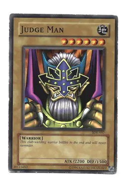 YuGiOh! Judge Man SDK-007 - Image 1