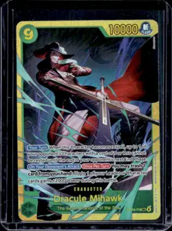 2026 One Piece The Azure Sea's Seven Dracule Mihawk SEC #OP14-119 - Image 1