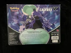 Pokemon Chilling Reign Shadow Rider Calyrex V Box - Factory Sealed - Image 2