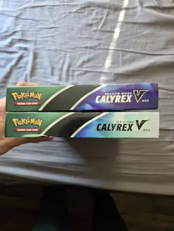 Pokemon TCG Ice & Shadow Rider Calyrex V Collection Box Sealed - Set of 2 Sw&Sh - Image 5