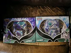 Pokemon TCG Ice & Shadow Rider Calyrex V Box Factory Sealed Set of 2 820650809002 - Image 1