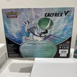 (2) Calyrex V Pokemon TCG Box Ice Rider + Shadow Rider with 4 Booster Packs ea 820650809002 - Image 4