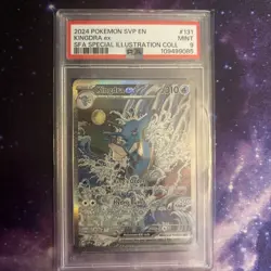 PSA 9 Kingdra EX #131 Pokemon Promo Black Star Special Illustration Collection! - Image 1