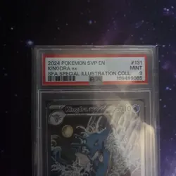 PSA 9 Kingdra EX #131 Pokemon Promo Black Star Special Illustration Collection! - Image 4