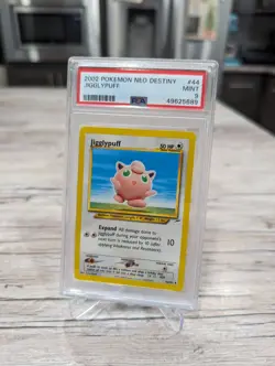 2002 PSA 9 Pokemon Non-Holo JigglyPuff 44/105 Neo Destiny Unlimited - Image 2