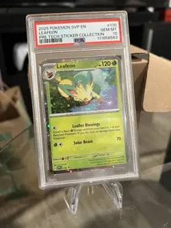 Leafeon - 170 (Cosmos Holo) 170 Sv: Scarlet & Violet Promo Cards Holo PSA 10 - Image 1