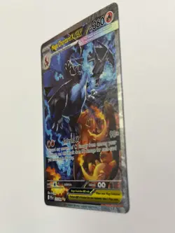2025 Pokemon TCG Mega Charizard X Ex 125/094 Holo Phantasmal Flames Rare SIR - Image 2