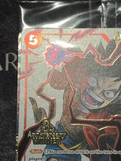 One Piece TCG OP13 3rd Anniversary Pre Release Winner Pack SEALED Sabo Luffy Ace - Image 2