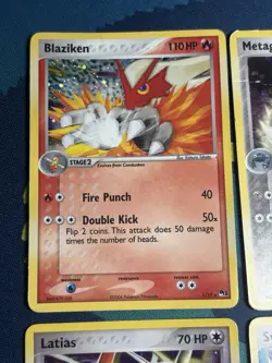 Vintage Ex Era Stamped POP Series Mixed Reverse Holo Foil 4 Pokemon Card Lot HP - Image 2