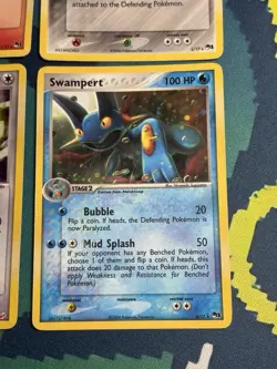 Vintage Ex Era Stamped POP Series Mixed Reverse Holo Foil 4 Pokemon Card Lot HP - Image 4