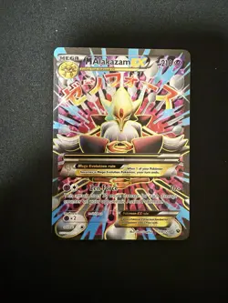 Pokemon TCG Fates Collide 118/124 M Alakazam EX Full Art Ultra Rare Card NM- - Image 3