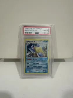 2009 Pokemon Platinum Blastoise Holo 2/127 PSA 8 NEAR MINT - MINT - Image 1