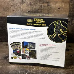 Pokemon Sword & Shield Crown Zenith Elite Trainer Box ETB New Factory Sealed - Image 3