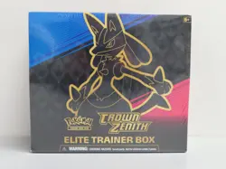 2023 Pokemon Sword & Shield Crown Zenith Factory Sealed ETB Elite Trainer Box - Image 1
