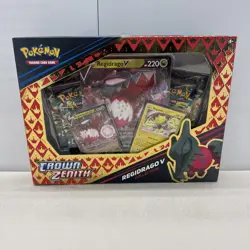 Pokemon TCG Crown Zenith Collection Regidrago V Box Factory Sealed - Image 1