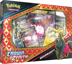 Pokemon TCG: Crown Zenith Regidrago V Collection Box New Sealed 820650851834 - Image 1