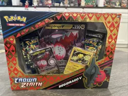 Pokemon Crown Zenith Regidrago V Collection Factory Sealed Fast Shipping - Image 1