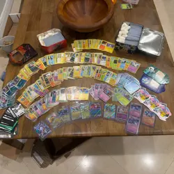 Massive Pokemon Collection Holo Reverse Holo Super Rare 1100 + TCG Card Lot C5 - Image 1
