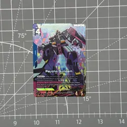 Gundam Card Game Dual Impact GD02-001 LR+ Psycho Gundam Foil Alt Art Bandai TCG - Image 1