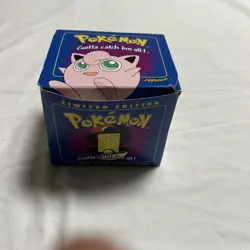 Pokemon Jigglypuff Limited Edition Gold-Plated Trading Card Pokeball Design - Image 1