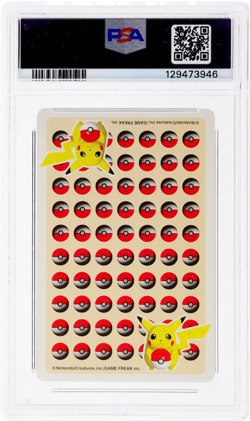 1998 Pokemon Stadium Yellow Version Playing Cards Japanese Poliwhirl PSA 10 - Image 2